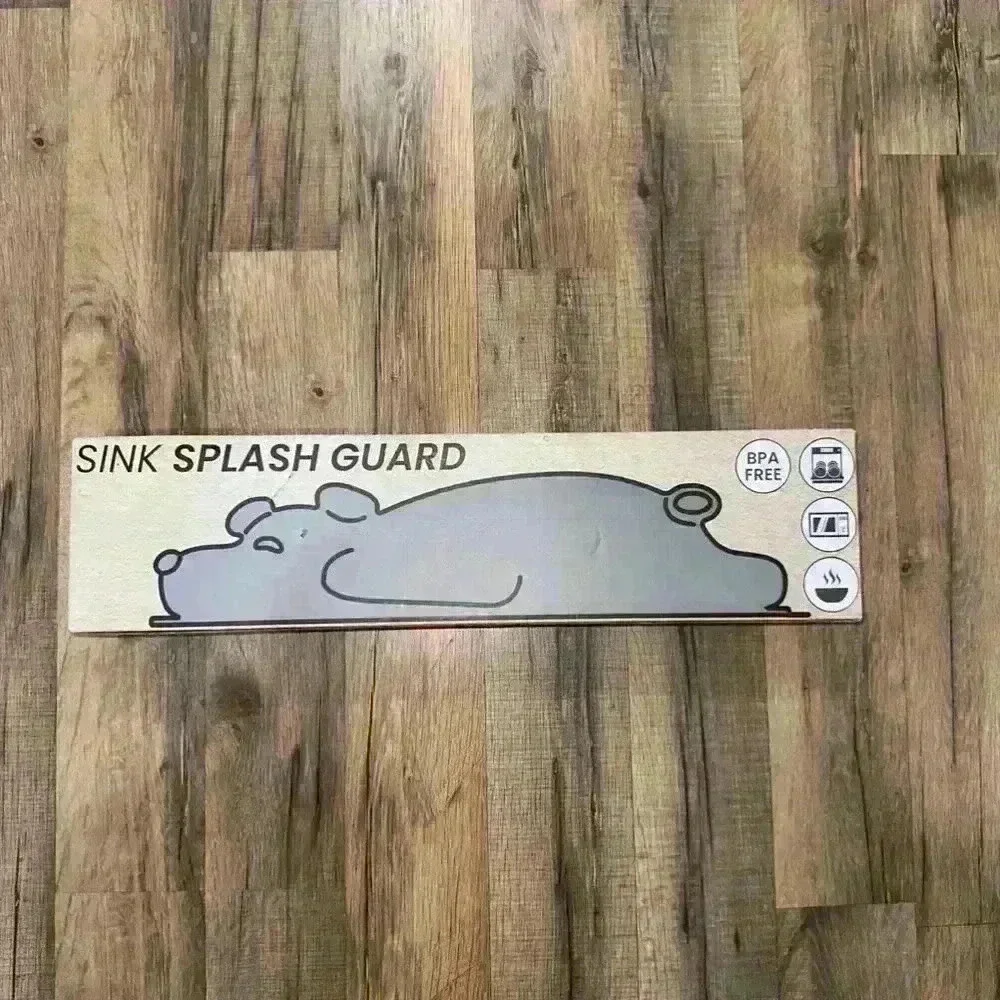 KN Flax Sink Splash Guard - Gray